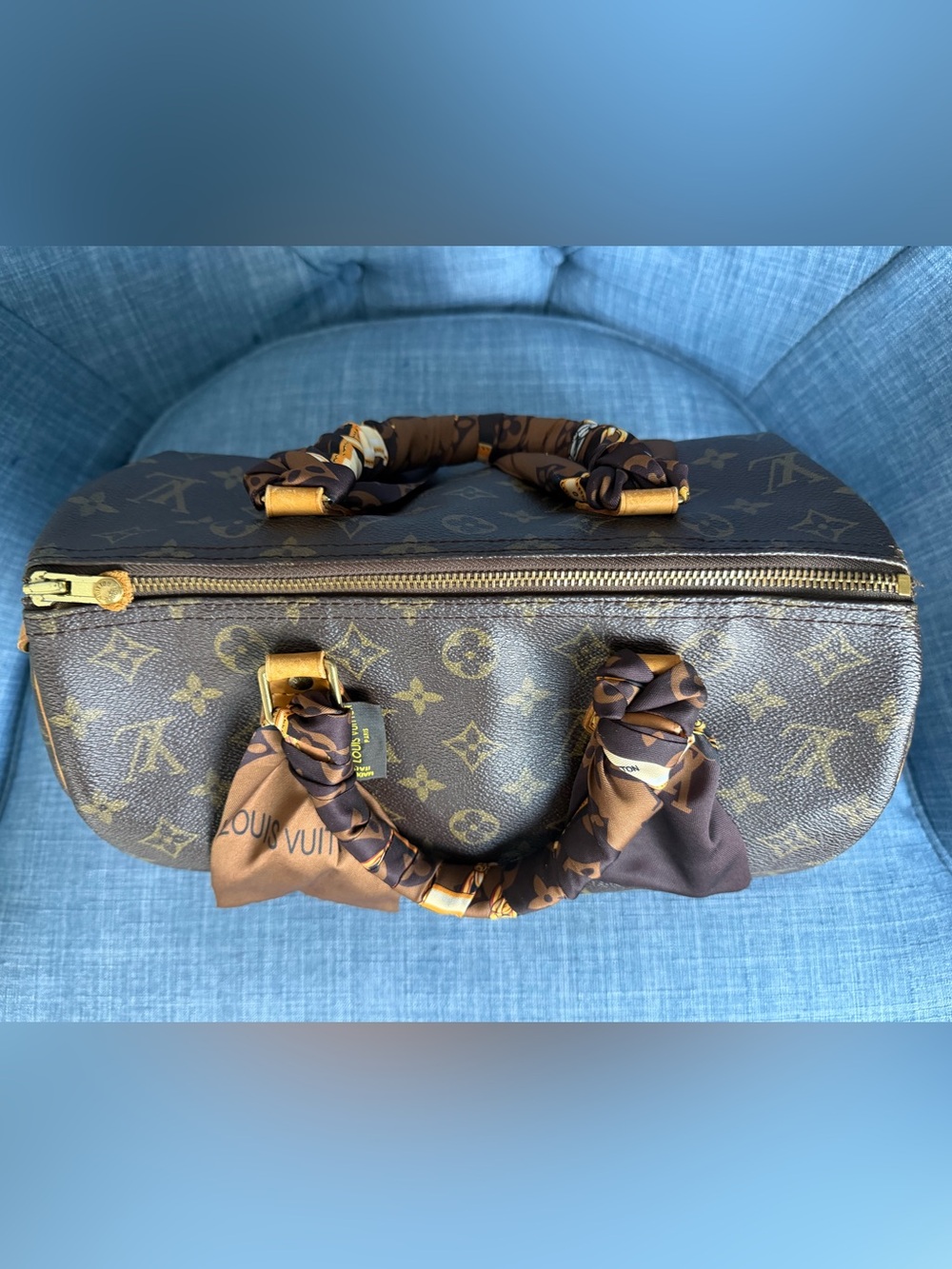 Louis Vuitton Speedy 30 Monogram Canvas Bag Authentic - Picture 4 of 16